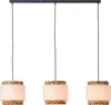 BRILLIANT 3-flammige Pendelleuchte WATERLILLY | natürliche Produktbild-Vorschau 3