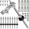 8x Stockschraube 30cm Solar Montageset Hammerkopf 17,3 Produktbild-Vorschau 1
