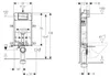 Geberit Montage-Element Kombifix Basic Für Wand-Wc Mit Produktbild-Vorschau 3