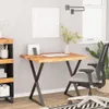 vidaXL Stolová deska 90x80x2,5 cm z masivního dřeva akácie Náhled obrázku produktu 2