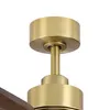Parrot Uncle Ventilateur Plafonnier 122cm, Or et Bois, Voir les images du produit 6