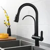 AIORBER 3 Wege wasserhahn küche mit 60cm Schlauch, Produktbild-Vorschau 4