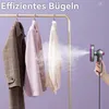 Mini Dampfbügeleisen tragbar, 26W Handdampfbürste mit 20s Produktbild-Vorschau 4