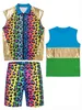 Neon Leo-Look für Männer Größe: XL Produktbild-Vorschau 3
