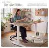 tectake® Elektrisch höhenverstellbarer Schreibtisch, Produktbild-Vorschau 6