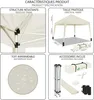 VOUNOT® Pavillon 3x3m mit 4 Sandsäcken, Pop Up Produktbild-Vorschau 3