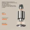 Diagram of a hair dryer motor with technical specifications. Produktbild-Vorschau