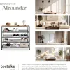 tectake® Schuhregal Sheffield 100 x 30,5 x 93 cm Produktbild-Vorschau 6