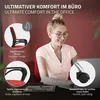 ML-Design Bürostuhl ergonomisch, Rot, 360° Drehstuhl mit Produktbild-Vorschau 3