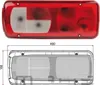 Bremslichtfenster hinten link DAF CF 75/ 85, 95 XF 105, Anteprima dell’immagine prodotto 1
