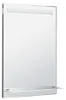 Aqualine Spiegel mit LED-Licht und Ablage 60x80cm, Produktbild-Vorschau 1