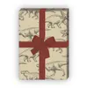 Klassisches Dinosaurier Geschenkpapier für die Forscher von Produktbild-Vorschau 3