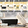 Brotbackform mit Deckel inkl. Gärkorb & Silikongriffe - Produktbild-Vorschau 2