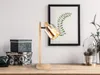 Große LED Tischlampe Holzoptik mit Rauchglas Kristall, Produktbild-Vorschau 4