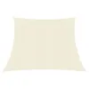 vidaXL Tenda da sole 160 g/m² Crema 3/4x3 m HDPE Anteprima dell’immagine prodotto 9
