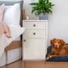 Klebefolie Möbel 90x25 cm - Weiße Esche - Möbelfolie Produktbild-Vorschau 2