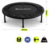 Fitness-Heimtrampolin 91 cm - schwarzes Mini Trampolin für Produktbild-Vorschau 10