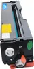 A close-up, angled view of a black toner cartridge for a Lexmark printer. Produktbild-Vorschau