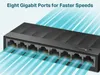TP-Link LS1008G, Nespravované, Gigabit Ethernet Náhľad obrázku produktu 7