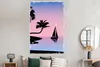MuchoWow® Poster Boot - Palme - Nacht - Sommer 120x180 cm - Produktbild-Vorschau 4