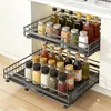 2 tiroirs télescopiques à panier coulissant pour armoire de Voir les images du produit 3