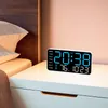OKWISH Wanduhren, Digitaluhr ohne Rahmen, LED Uhr weiß Produktbild-Vorschau 7