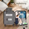 tectake® Hartschalenkoffer-Set Cleo 4-teilig, 3 Trolleys, 1 Produktbild-Vorschau 8
