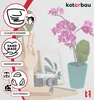 KOTARBAU® Zestaw 2 doniczek w kolorze turkusowym, Podgląd zdjęcia produktu 4