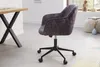 Bürostuhl EUPHORIA 47-56cm Samt dunkelgrau Produktbild-Vorschau 15