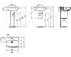 IDEAL STANDARD T451901 Halbsäule i.life A Weiß Produktbild-Vorschau 2