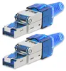 Netzwerkstecker CAT 7 Werkzeuglos 2x RJ45 Netzwerk Stecker Produktbild-Vorschau 1
