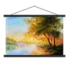 MuchoWow® Textilposter Natur - Malerei - Baum - Wasser Produktbild-Vorschau 1