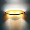 Wandleuchte Glas Schirm B: 32 cm 2x E14 Wohnzimmer Flur Produktbild-Vorschau 4