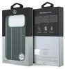 The image shows the front and back packaging of a Mercedes-Benz mobile phone accessory, likely a phone case. Produktbild-Vorschau
