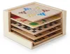 Collection de jeux Relaxdays, 7 jeux de société en bois, Voir les images du produit 10