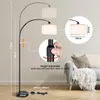 CCLIFE Stehlampe Wohnzimmer Bogenlampe LED E27 Leselampe Produktbild-Vorschau 5