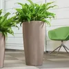 LECHUZA Pot de plantes RONDO Premium 40 Taupe brillant | Voir les images du produit 11