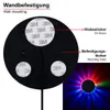 LED Lichtrad Band Partylicht Musiksensor 48xRGB-LED Anteprima dell’immagine prodotto 9