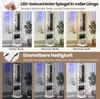 GOPLUS Drehbarer Schmuckschrank mit LED Beleuchtung, Produktbild-Vorschau 3