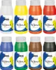 A collection of eight bottles of KREUL TRITON ACRYLIC LIQUID paint in various colors, arranged in two rows of four. Anteprima dell’immagine prodotto