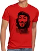 style3 Anonymous Cuba Liberta Herren T-Shirt Hacktivismus Produktbild-Vorschau 1