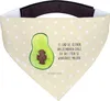 Mr. & Mrs. Panda Hunde-Halstuch Avocado Kern - Gelb Pastell Produktbild-Vorschau 1