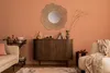 FineBuy Design Wandspiegel rund gold 77 cm groß - Flur Produktbild-Vorschau 2