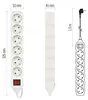 Steckdosenleiste 1,5 m / 6 Steckdosen / Schalter / weiß / PVC / 1,5 mm2 Produktbild-Vorschau
