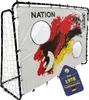 Torwand "Nation D" mit 2 Schusslöchern 193 x 150 cm Produktbild-Vorschau 1