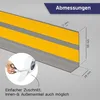 HOLZBRINK Weichsockelleiste selbstklebend PVC 50x20mm, 1 m Produktbild-Vorschau 2