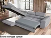 MEBLINI Schlafcouch mit Bettkasten - Ecksofa mit Produktbild-Vorschau 4