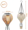 Mongolfiera solare beige da appendere con effetto fiamme - Anteprima dell’immagine prodotto 2