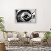 Gerahmtes Poster - Rahmen in heller Eiche - Treppe Spirale Produktbild-Vorschau 6