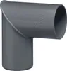 INEFA Regenrohrbogen 87 Grad für Fallrohr, PVC DN50 / 50mm, Produktbild-Vorschau 1